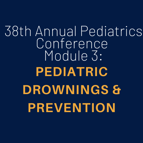Pediatric Drownings & Prevention Banner
